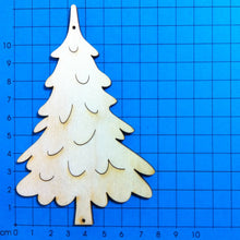 Lade das Bild in den Galerie-Viewer, Tannenbaum schmal aus Holz