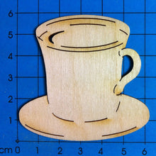 Lade das Bild in den Galerie-Viewer, Kaffeetasse hoch aus Holz