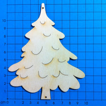 Lade das Bild in den Galerie-Viewer, Tannenbaum breit aus Holz