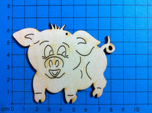 Lade das Bild in den Galerie-Viewer, Schwein aus Holz