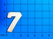 Lade das Bild in den Galerie-Viewer, Zahlen: Blockschrift in Größe und Ziffer wählbar