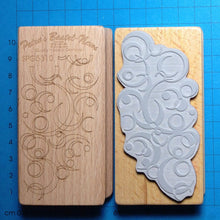 Lade das Bild in den Galerie-Viewer, Stempel Sichelornamente 10 cm Stempel mit Holzgriff, Muster Stempel, Stempel für Kartengestaltung, Stempel für scrapbooking, Stempeln, Stempel für Holz, Stempel für Hochzeit, Stempelideen, Stempel für Kinder, Stempel für Geschenke, SPG 5310