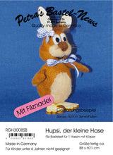 Lade das Bild in den Galerie-Viewer, Hase zum Trockenfilzen / Nadelfilzen