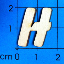 Lade das Bild in den Galerie-Viewer, Buchstaben in 1,9cm aus Holz