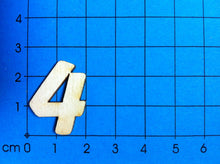 Lade das Bild in den Galerie-Viewer, Zahlen: Blockschrift in Größe und Ziffer wählbar