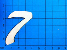 Lade das Bild in den Galerie-Viewer, Zahlen aus Holz in Schreibschrift