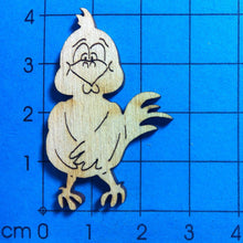 Lade das Bild in den Galerie-Viewer, Hahn schüchtern aus Holz