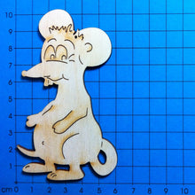 Lade das Bild in den Galerie-Viewer, Maus stehend aus Holz