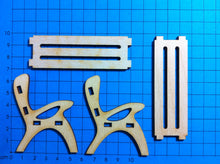 Lade das Bild in den Galerie-Viewer, Gartenbank 3D aus Holz