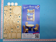 Lade das Bild in den Galerie-Viewer, Regal, Tisch, Stühle aus Holz für Fairy House Holzartikel zum Bemalen , Grill aus Holz, Fairyhousezumbasteln , Bastelideen für fairy house , Fairyhouse Landschaften , Grill für Fairy House, Wichtellandschaft, Holzartikel zum Basteln , Wichtelhaus , Fairyhouse , Fairy House Innenleben, Wichtelhausbasteln, WHL 6552SB