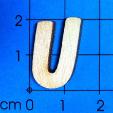 Lade das Bild in den Galerie-Viewer, Buchstaben in 1,9cm aus Holz