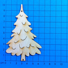 Lade das Bild in den Galerie-Viewer, Tannenbaum schmal aus Holz