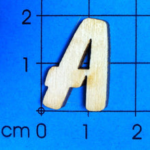 Lade das Bild in den Galerie-Viewer, Buchstaben in 1,9cm aus Holz