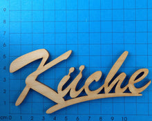 Lade das Bild in den Galerie-Viewer, Küche Schriftzug in Schreibschrift aus Holz Holzteile bemalen, Basteln mit Holz, Küche Schriftzug, Schriftzüge bemalen, Geschenke verzieren, Holzkunst, Schriftzüge aus Holz, Bastelideen mit Holz, Eingangsschild, Schriftzug Bastelartikel, Basteln mit Holz, Schriftzüge bemalen, Schriftzug Bastelartikel, Bastelideen mit Holz, Holzteile bemalen, Holzkunst, Schriftzüge aus Holz, Geschenke verzieren, Eingangsschild, Küche Schriftzug, SZH 6412