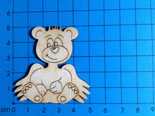 Lade das Bild in den Galerie-Viewer, Schutzengelteddy sitzend aus Holz