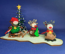 Lade das Bild in den Galerie-Viewer, Adventskalender aus Holz