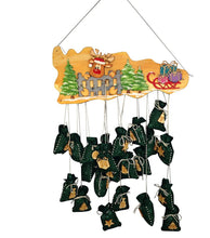 Lade das Bild in den Galerie-Viewer, Adventskalenderzahlen auf Weihnachtsmotive aus Holz