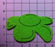 Lade das Bild in den Galerie-Viewer, Blume, seitlich, Filz