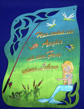 Lade das Bild in den Galerie-Viewer, Schilf mit 3 Kolben aus Holz