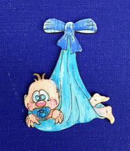 Lade das Bild in den Galerie-Viewer, Baby im Tuch aus Holz
