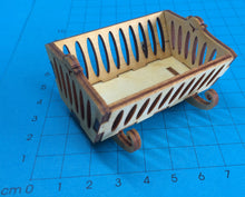 Lade das Bild in den Galerie-Viewer, Babywiege 6cm aus Holz, Bausatz