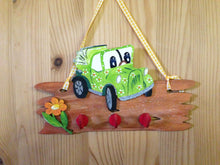 Lade das Bild in den Galerie-Viewer, Haken mit Platte aus Holz