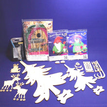 Lade das Bild in den Galerie-Viewer, Bastelset aus Holz: Wichtel und Wichtelfrau mit Wichteltür