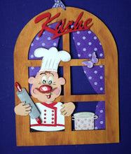 Lade das Bild in den Galerie-Viewer, Schriftzug "Küche" aus Holz