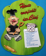 Lade das Bild in den Galerie-Viewer, Bauch für Koch aus Holz