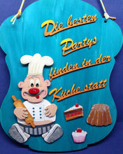 Lade das Bild in den Galerie-Viewer, Bauch für Koch aus Holz