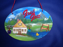 Lade das Bild in den Galerie-Viewer, Gartenbank aus Holz