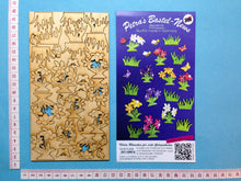 Lade das Bild in den Galerie-Viewer, Blumen- und Wiesenplatte aus Holz