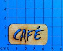 Lade das Bild in den Galerie-Viewer, Schriftzug "Café" aus Holz