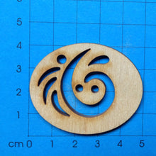 Lade das Bild in den Galerie-Viewer, Designknöpfe aus Holz