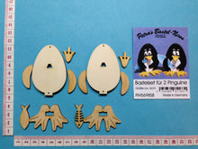 Lade das Bild in den Galerie-Viewer, Eier-Pinguin aus Holz