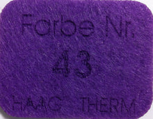 Lade das Bild in den Galerie-Viewer, Türschal aus Filz schmal mit Herzen