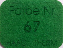 Lade das Bild in den Galerie-Viewer, Türschal aus Filz breit mit Blumen