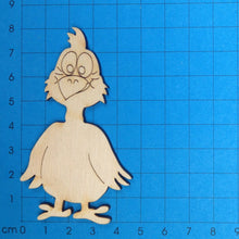 Lade das Bild in den Galerie-Viewer, Hahn aus Holz, Glotz-Gockel