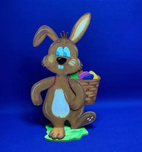 Lade das Bild in den Galerie-Viewer, Hasenpaar zum Hinstellen aus Holz