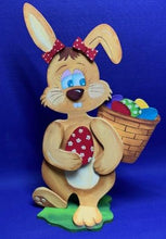 Lade das Bild in den Galerie-Viewer, Korb aus Holz, ohne Henkel, mit Eier