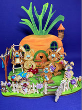 Lade das Bild in den Galerie-Viewer, Hasen zum Stellen in 7cm aus Holz