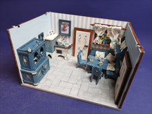 Lade das Bild in den Galerie-Viewer, Komplettset "Esszimmer" für Puppenhaus