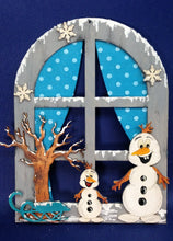 Lade das Bild in den Galerie-Viewer, Fenster aus Holz zum Basteln