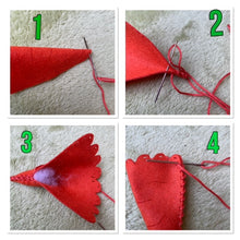 Lade das Bild in den Galerie-Viewer, Karotten zum Nähen aus Filz