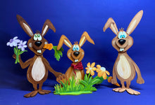 Lade das Bild in den Galerie-Viewer, Hasen zum Hinstellen (Hotti, Lotti und Karotti)