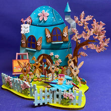 Lade das Bild in den Galerie-Viewer, Bastelset aus Holz: Ostereierhaus (verschiedene Varianten)