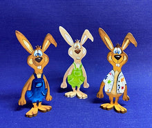 Lade das Bild in den Galerie-Viewer, Hasenset zum Hinstellen (3er bzw. 5er Set)