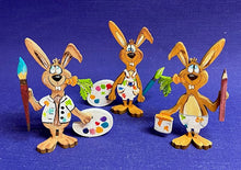 Lade das Bild in den Galerie-Viewer, Hasenset zum Hinstellen (3er bzw. 5er Set)