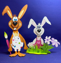 Lade das Bild in den Galerie-Viewer, Hasen zum Hinstellen (Hotti, Lotti und Karotti)