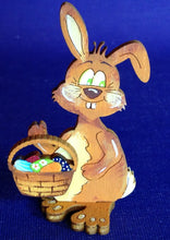 Lade das Bild in den Galerie-Viewer, Hasen zum Stellen in 7cm aus Holz